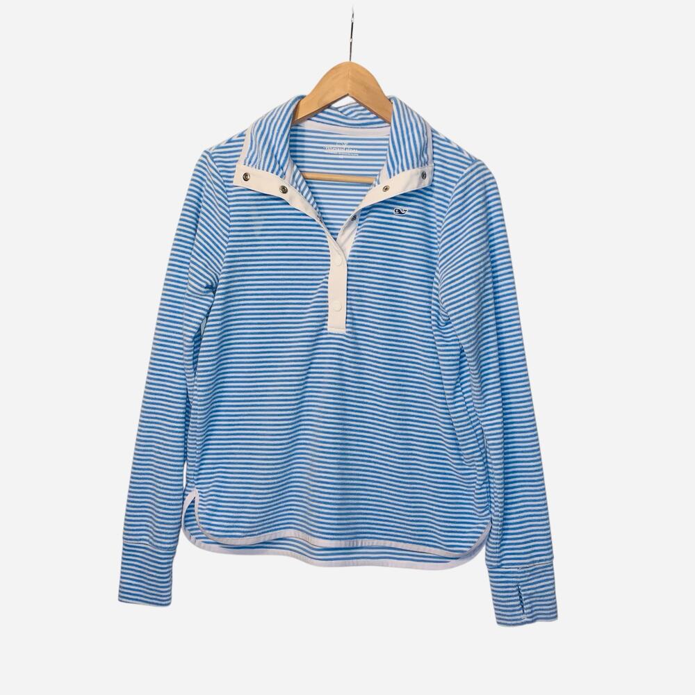 Vineyard Vines Terry Towel Pullover sz XS